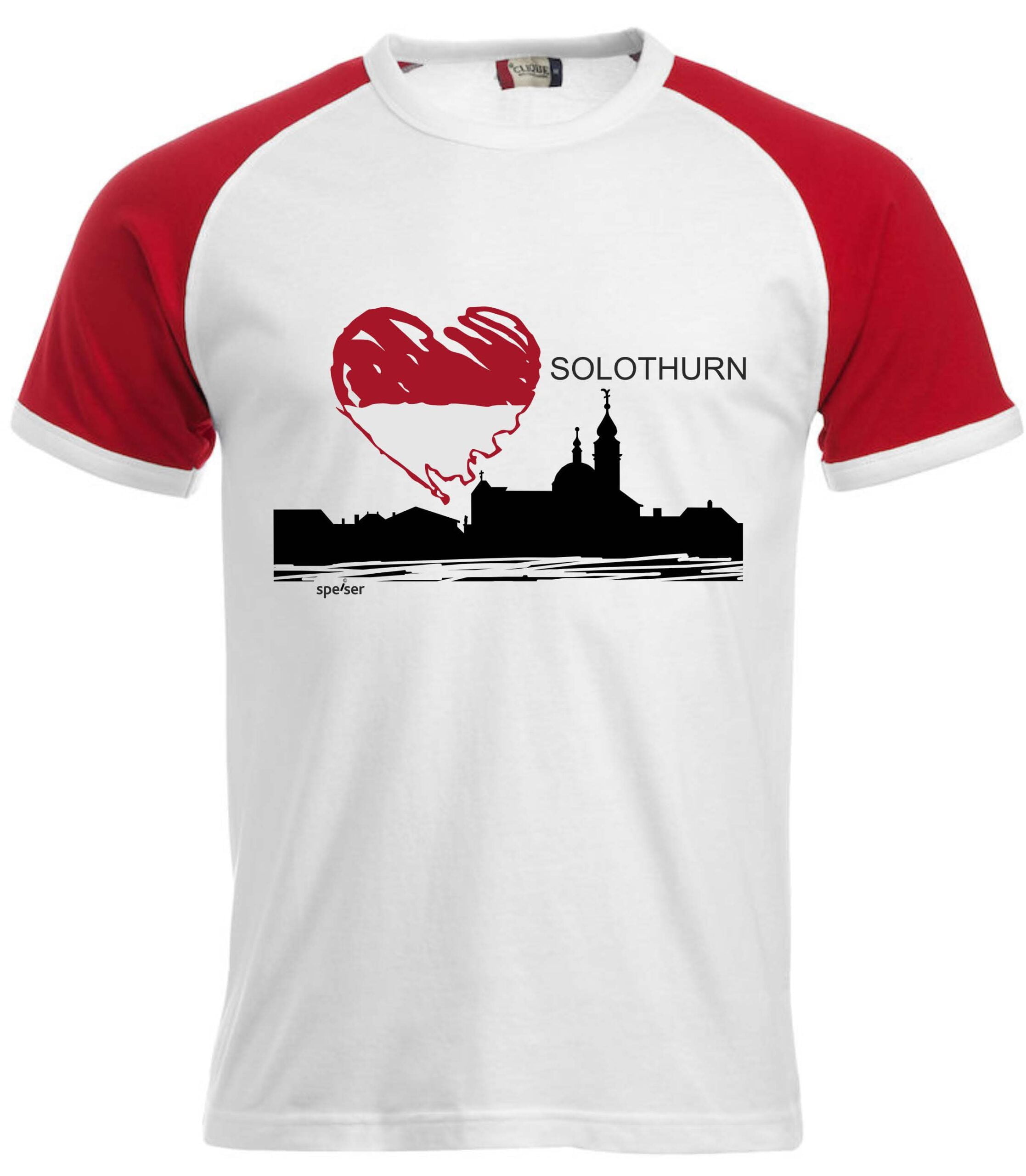 Solothurner T-Shirt <BR>"Herz für Solothurn"