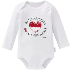 Solothurner Baby Body <BR>"I bi es härzigs Solothurnerli"